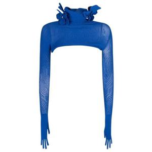 오프화이트 긴팔 티셔츠 OWHT003S23KNI001 4545 BLUE