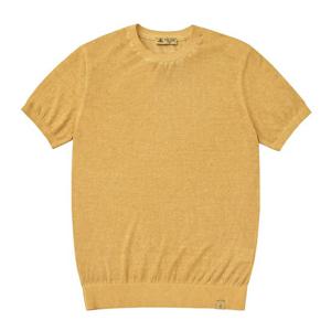 [페라로밀라노] (정가239000) 라운드 반팔 스웨터 오렌지 (AM0DRD25166)