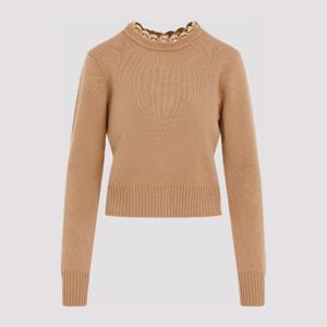 파코라반 스웨터 24AMPU294ML0239 P830 CAMEL