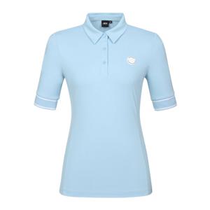 [JDX]여성 소매 요꼬배색 반팔 티셔츠 X1TSV7501