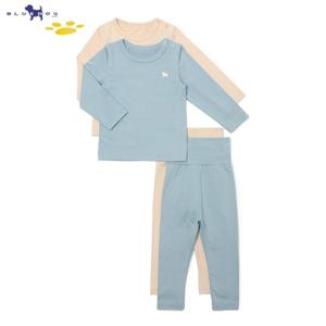 블루독베이비[hu] 24.FW NY)배앓이방지웜세트내의 44A70-054-26 유아내의 두벌세트 유아내복 배앓이방지