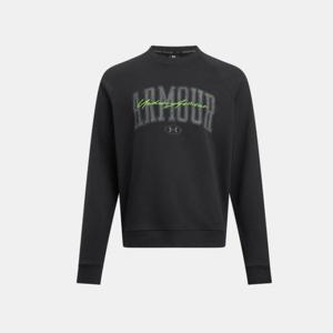 [언더아머(백)]남성 부드러운 기모 맨투맨 UA 라이벌 플리스 크루 6010178-001