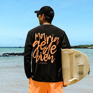 마리아쥬드비엔 남성 루즈핏 래쉬가드 001OJMT