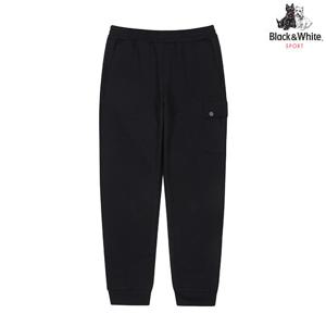 [블랙앤화이트] 남성 셋업 져지 조거 팬츠 5024GXWP_BLACK