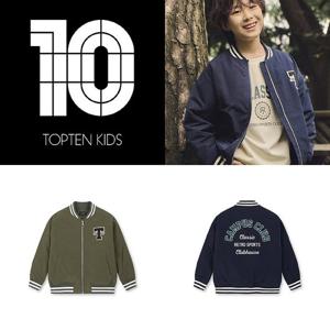 [탑텐키즈][택가129900원] MKE4JP3021 공용) 테마 클래식캠퍼스 바시티 패딩 점퍼