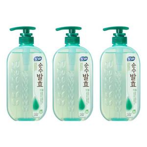 참그린 순수발효식물 주방세제 750g 용기 3개입