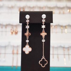 볼라레 세이브존01 드롭귀걸이 핑크 은침 SPE497