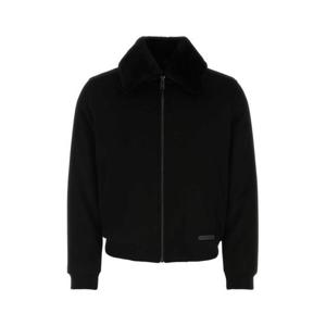 프라다 남성 블랙 짚업 자켓 SGB712S2021YEQ F0002