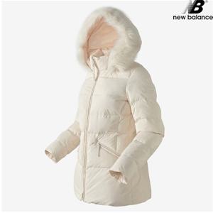 뉴발란스 NBNPC4W932-CM 슬림핏 미디구스다운 여성 패딩 자켓