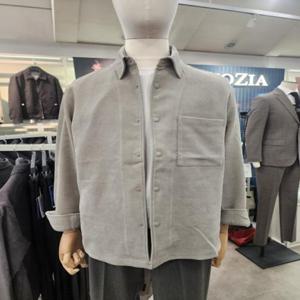 지오지아 HC04 베이지 트윌 아우터 셔츠 1254WC1301