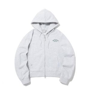 인터크루 HC09 로고기본세미크롭후드집업 ITX3DH51G