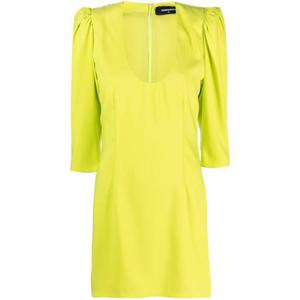 디스퀘어드2 숏 원피스 S75CV0654 S60581 679 GREEN LEMONADE