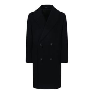 [파렌하이트]24FW 파렌하이트 블랙 빅라펠 오버핏 더블 코트 (FJLAX7352)