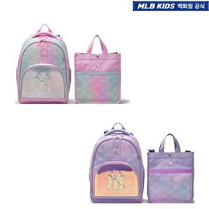 [MLB키즈]25년 오로라 모노그램 책가방 세트 2종택 1 (7FBKM015N)