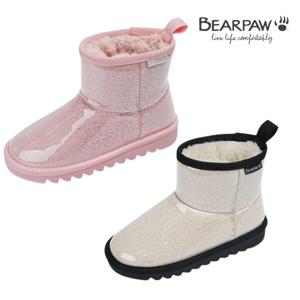 [베어파우(슈즈)]아동 JADE KIDS 천연양모피 겨울 방한 양털 부츠 2컬러 (K2917QD-K-EGR