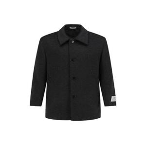 지오지아 HC04 지오지아 챠콜그레이  블렌드 하프 코트 1254CG1102