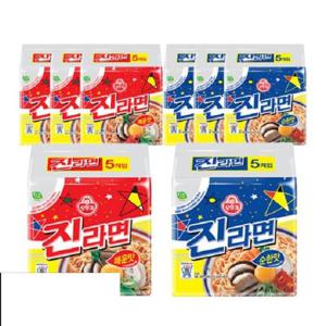 오뚜기 진라면 매운맛 120g 20개+순한맛 20개