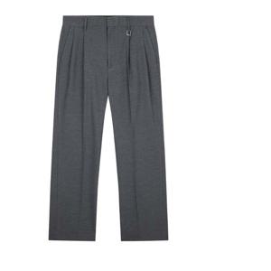 리버클래시 FW 차콜 그레이 와이드 트윌 팬츠 LJW23204