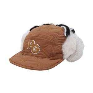 [파리게이츠] (521C4CP675)[23 WINTER] 여성 로고 패턴 트래퍼 햇