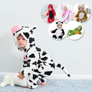 [엠케이] 키즈애니멀 파티 아동 동물 집업수면잠옷 205511