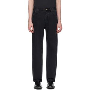 25 FW 이티스 남성 블랙 벤츠 데님 진 241640M186008