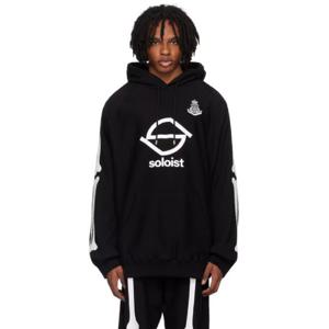 25 FW 타카히로미야시타 더솔로이스트 남성 블랙 본 타입 02 후드티 241970M202001