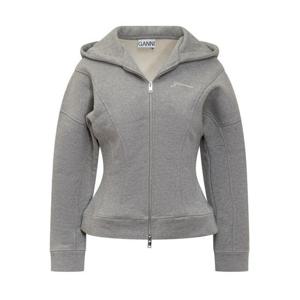 가니 플리스 집업 후드 T3998921 PALOMA MELANGE DOM