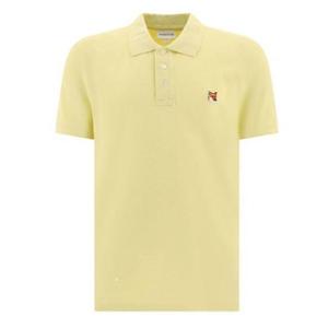 메종키츠네 폭스헤드 패치 폴로 티셔츠 LM00208KJ7002P712 CHALK