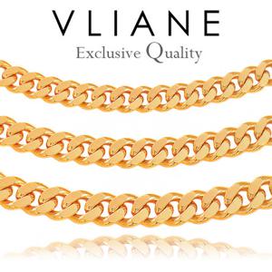 [브리앙] 18K 플렉스 커브체인 5mm 남자 목걸이 (금목걸이,남자선물)