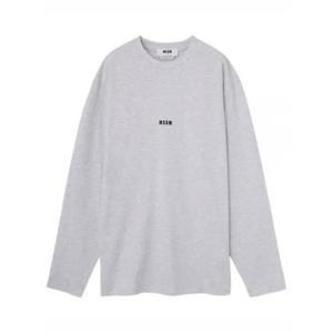 엠에스지엠 긴팔 티셔츠 2000MDM50120000594 GRAY DOM
