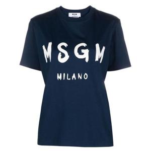 엠에스지엠 반팔 티셔츠 3641MDM51024700289 NAVY DOM