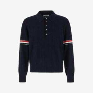 톰브라운 폴로 티셔츠 MKP108AY1002415 NAVY DOM