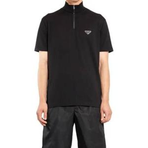 프라다 폴로 티셔츠 UJN9171YR4F0002 BLACK DOM