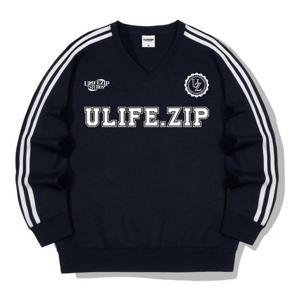 [네스파] 크라운캡 트랙 브이넥맨투맨 3 Color [NSPV_1010]