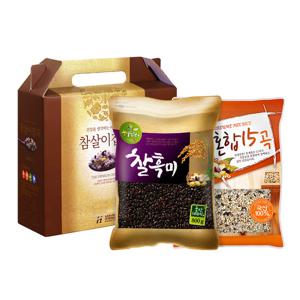 참살이 국산 혼합곡 2종 선물세트