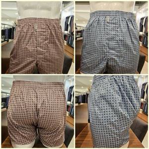 [와코루] 면 70수 주자 심플나염 남성써포트트렁크 (WMP5409B-GR VI)