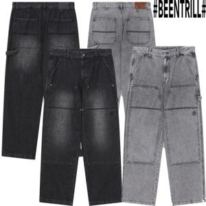 [빈트릴]더블니 데님 워크 팬츠 BA251PT053