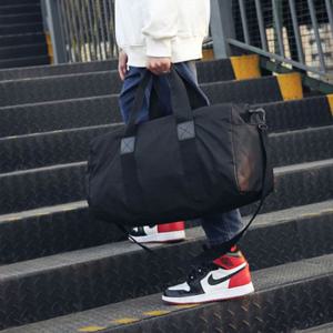 남녀공용 무지 보스턴 가방 여행 보조 가방 운동가방