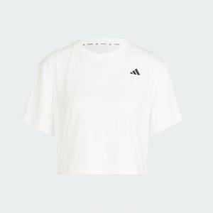 [아디다스(퍼포먼스)]여성 트레이닝 반팔티 트레인 에센셜 박시 워크아웃 티 JC9556