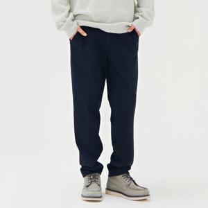 남성 기모 테이퍼드 울라이크 슬랙스-BFRK2217D04