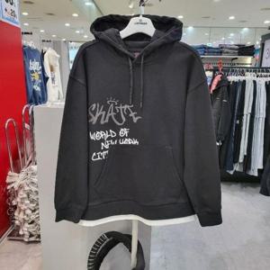 에어워크주니어 sh06 쿠션지 스케이트 레이어드 후드티셔츠 A251B1103B