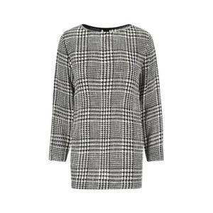 지안루카카페놀로 원피스 25ET517 100BLACK WHITE Black