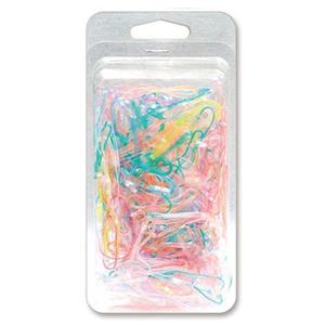 유니아트 (칼라밴드) 투명 칼라 고무줄 (색상혼합)