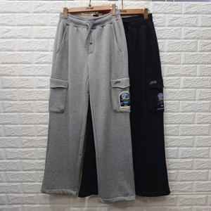 [지프](공용)  기모  와펜장식  트레이닝바지  JP4TSU970_BP