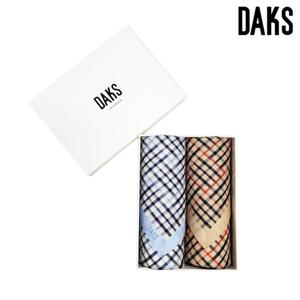 [닥스] 손수건 2매세트 (BD) 선염 177번