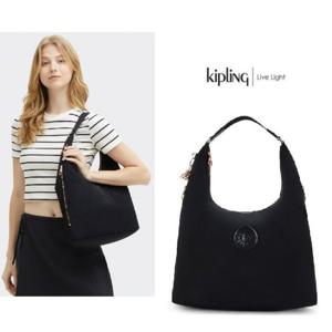 [키플링]키플링 고급 세련된 데일리 숄더백 에안나 집 블랙 로즈 스파이스 KPABS19 BKRS