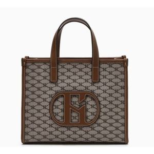 [헤지스] 시그니처 패턴 카키 토트 겸 숄더백 [HIBA5E118K2]