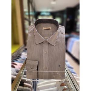 [듀퐁] 남성 슬림핏 스트라이프 긴팔 남방 와이셔츠 (SE4FM21LS367SNY)