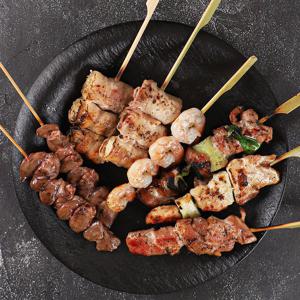 [야키꼬치] 모듬꼬치 8개입 x 1팩 (데리야끼소스 증정)