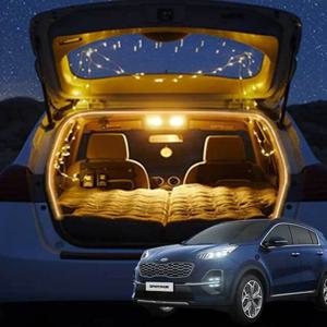 스포티지QL 차박 식빵등 LED 트렁크 조명 감성무드